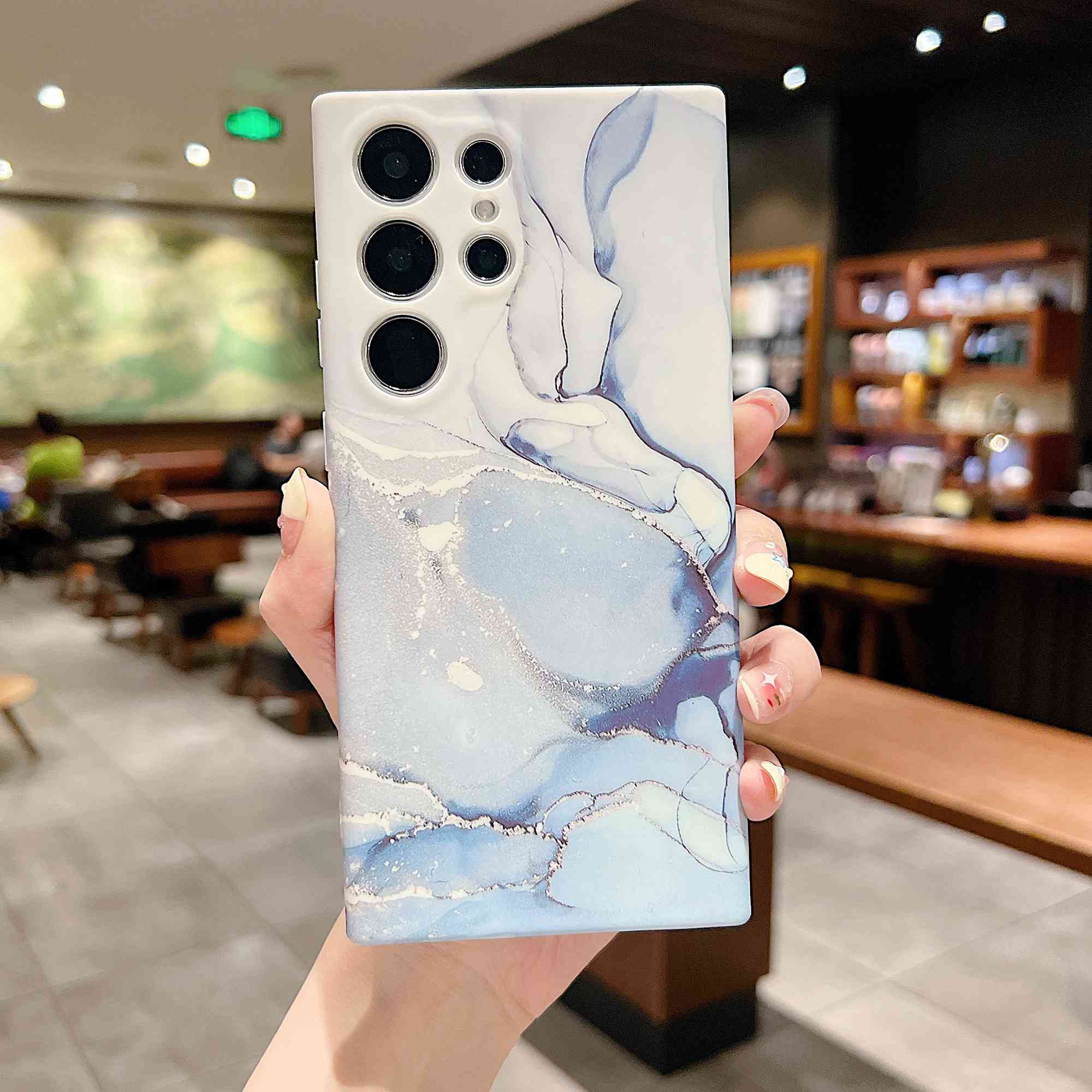 For Samsung Galaxy S23 Ultra Anti-drop IMD Marble Pattern Phone Cover Soft TPU Back Case For Samsung Galaxy S23 Ultra Anti-drop IMD Marble Pattern Phone Cover Soft TPU Back Case